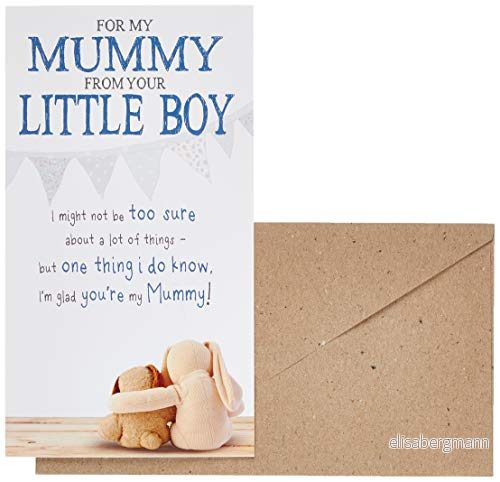 ’Sure About Boy Mumy from Little Boy’, gratulationskort, 130 x 230 mm 5034381334336 ’Sure About Boy Mumy from Little Boy’, gratulationskort, 130 x 230 mm 5034381334336