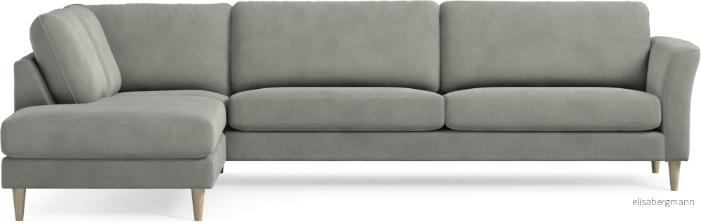 Bridge 4-sits soffa med divan vänster EV20C
