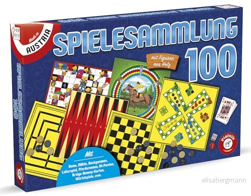 Piatnik 6306 spelsamling 100 9001890630644