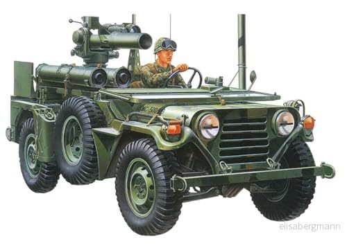 Tamiya 300035125 1:35 US M151A2 Ford MUTT med TOW Rak. (1) 4950344992300