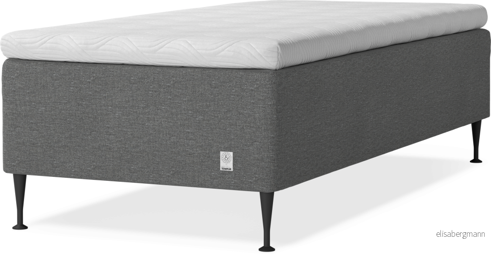 Cape Selene Ramsäng, enkelsäng med bäddmadrass 8 cm och sängben KyJAS