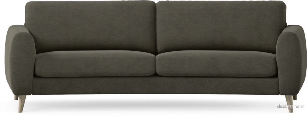 Bridge 3-sits soffa svängd zkSur