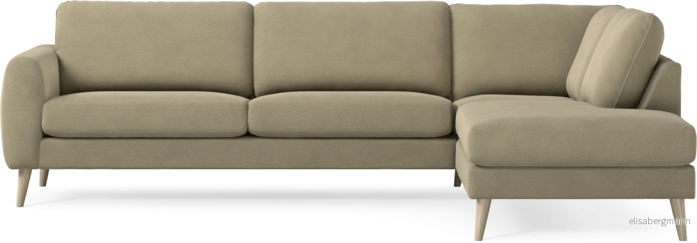 Bridge 3-sits soffa med divan höger 3K8QW
