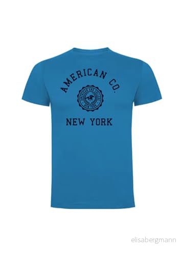 AMERICAN COLLEGE USA tröja med tryck varma kläder blandade herr och dam casual modell ACSZW4 MELL grå 16 år, Färg: grå, XL 3666052658414