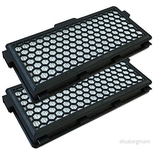 2x HEPA Filter Lämpligt För Miele COMFORT DE LUXE 5000 S 5710, S5281 5281, RED VELVET 6730, S8730 SPECIAL 8730 4062249896499