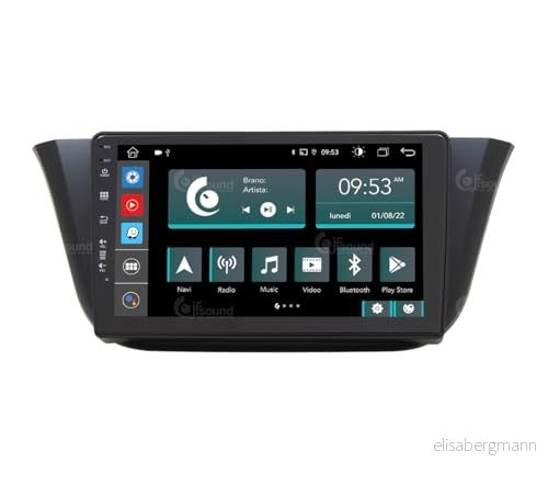 Specifik bilradio för Iveco Daily Android GPS Bluetooth WiFi USB DAB+ Touchscreen 9" 8core Carplay AndroidAuto 8059307176552