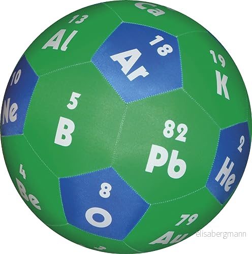 TimeTEX Pedagogisk spelboll Pello periodiska systemet 4055218936999