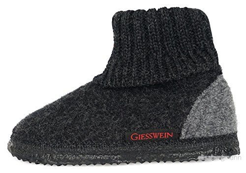 GIESSWEIN Unisex barn Kramsach Kids stugskor, Nattgrå 028, 24 EU 9009553699397