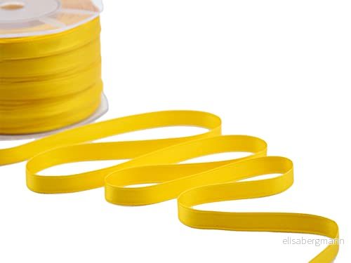 Furlanis Dubbel Satin, Italiensk Tyg Solgul, 10 mm x 100 m 8027335000231