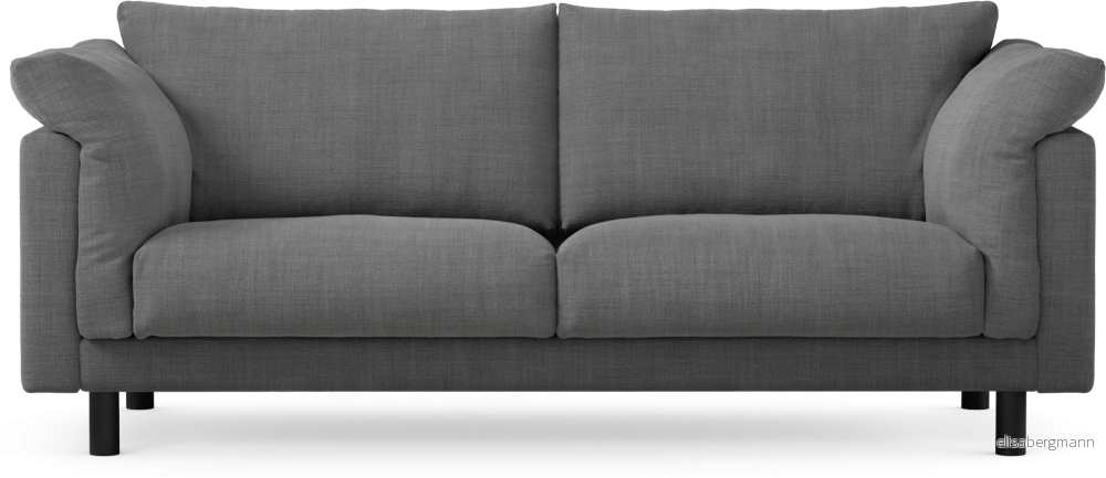 Cherrie 2,5-sits soffa, fast klädsel 1C2Wt