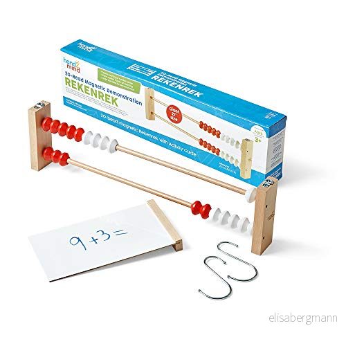 Learning Resources jättekulram med 20 kulor, kulram för barn, räknekulor, räkneram, matematiklaborationer 848850114627