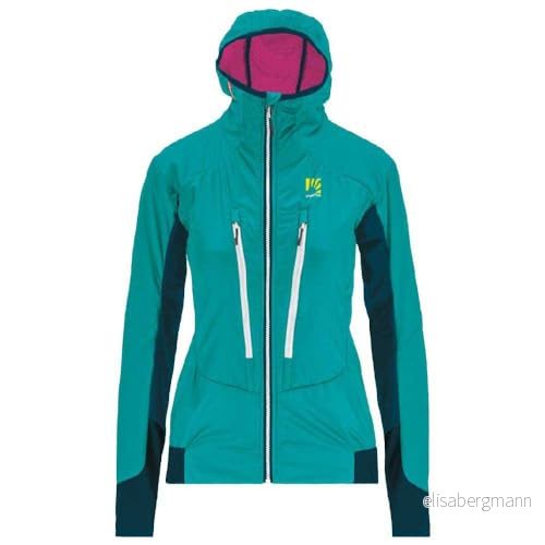 Karpos 2500987 055 K PERF.HYBRID W JKT Jacka Kvinnor BLUEBIRD/MOROCAN BLÅ Storlek XL 8050949545751