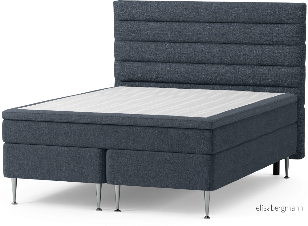 Asperö Comfort Kontinentalsäng, dubbelsäng med bäddmadrass Comfort och sängben OTXRO