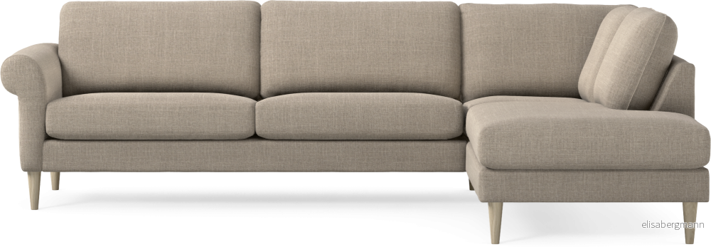 Bridge 3-sits soffa med divan höger i9Hfb