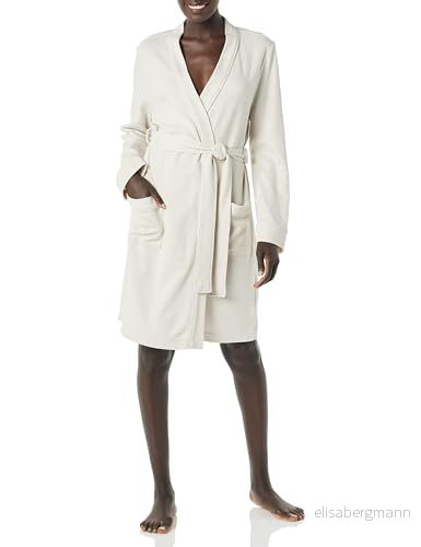 Amazon Essentials kvinnors lätt våffla halvlång rock (finns i plusstorlek), beige, X Large 195111657158