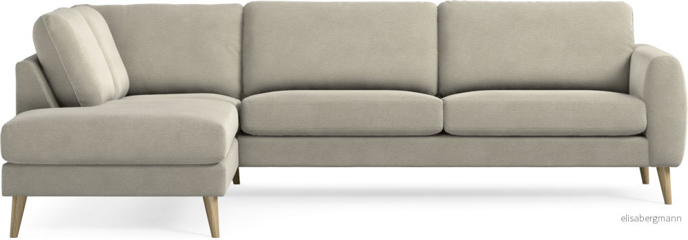 Bridge 3-sits soffa med divan vänster xNZg5