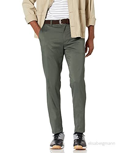 Amazon Essentials Slim Fit Stretch Golfbyxa för män, oliv, 35 W x 30 L 195111838267