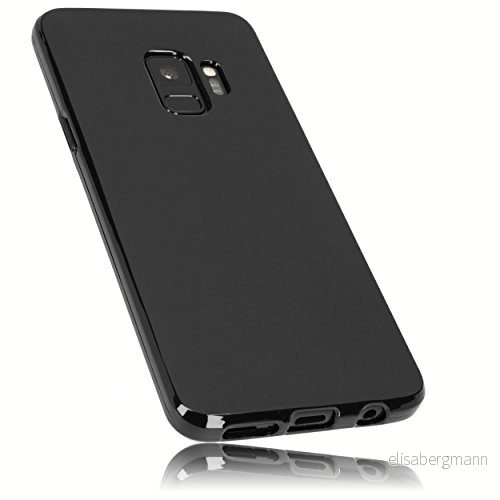 mumbi Fodral kompatibelt med Samsung Galaxy S9 mobiltelefonfodral svart 4251077288655