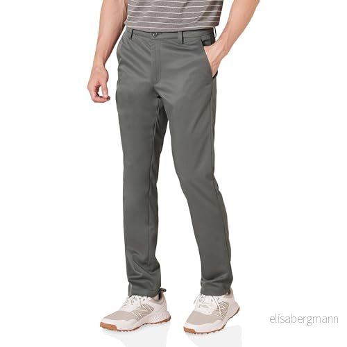 Amazon Essentials Slim Fit Stretch Golfbyxa för män, Grå, 38 B x 32 L 195111836478