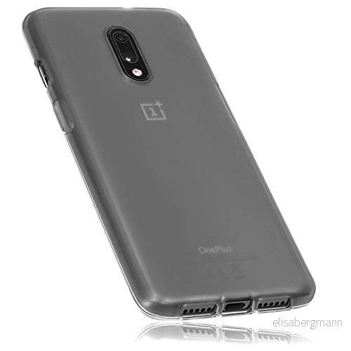 mumbi skal kompatibel med OnePlus 7 mobiltelefon fodral mobiltelefonskal, transparent svart 4251657903213