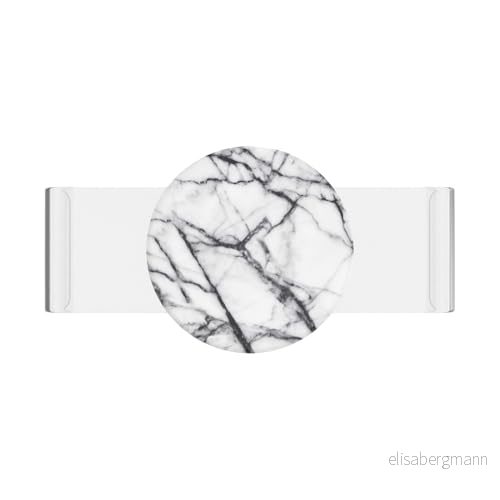 PopSockets: PopGrip Slide Icke Självhäftande Telefongrepp & Stativ med en Bytbar Topp för iPhone XXX Silikonväska 11 Clear as Day 842978174365