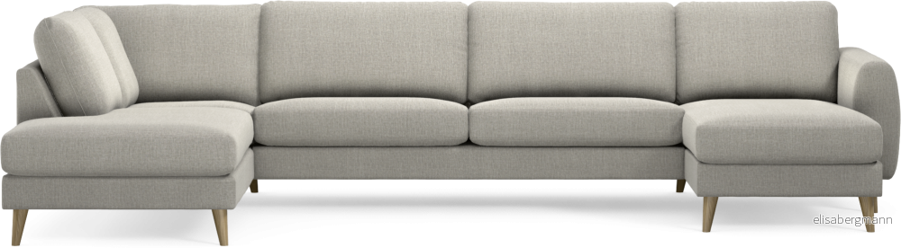 Bridge 3-sits soffa med divan vänster och schäslong höger dm9dV