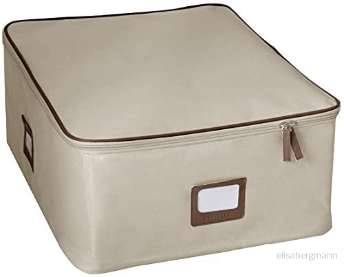 Ordinett Ego Box, Polypropylen, Polyester, Ecru, Medium 8004226770213