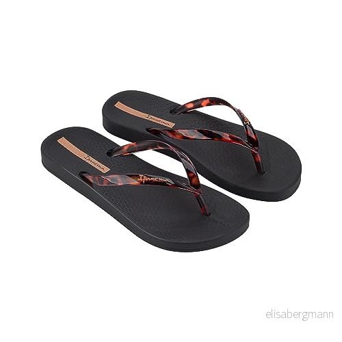 Ipanema dam ANAT Connect FEM flipflop, svart/klar, 43 EU, Svart klar, EU 4060628352420