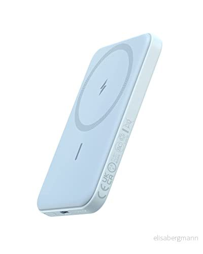 Anker 621 magnetiskt batteri (MagGo), 5 000 mAh magnetisk powerbank med USB C kabel, kompatibel iPhone 17/16/15/14/13 194644078584
