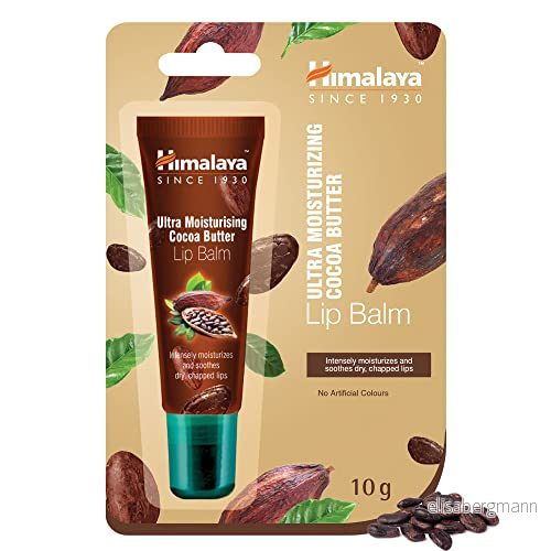 Himalaya Ultra Moisturizing Lip Balm Med Kakaosmör Återfuktar För Mjuka Och Smidiga Läppar, 10G 6291107222233