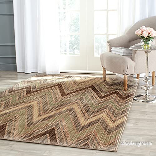 Safavieh matta 121 X 182 cm Taupe/Beige 683726601494