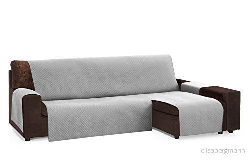 Martina Home Diamond Täcker Chaise Longue Universal Vadderad, bly, 240 cm 8435577663051