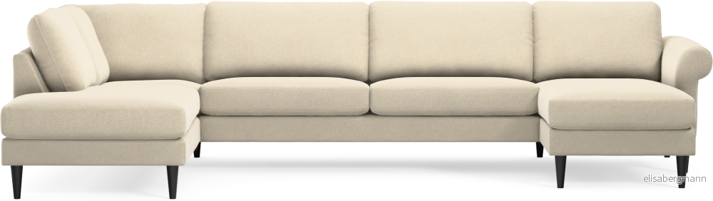 Bridge 3-sits soffa med divan vänster och schäslong höger 0LhLW