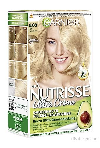 Garnier näring strålande blond intensiv krämfärgad, 9,03 ljus naturlig 3600540912183