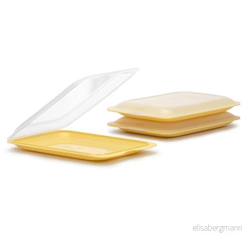 Tatay Fresh Charkuterilådor, Set Med 3, Standard, Förvaringslåda För Skinka Kylskåp, Frys , Mikrovågs Och Diskmaskinssäker 8411801244746