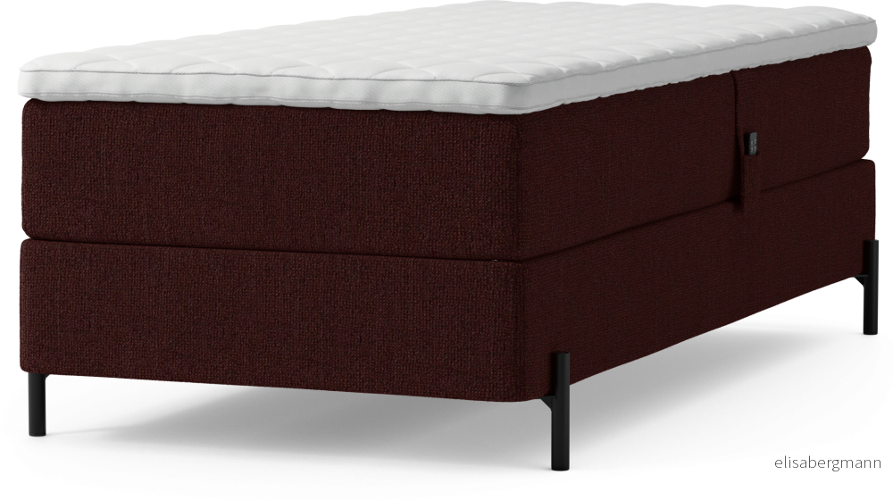 Delux Dream Ställbar säng, enkelsäng med bäddmadrass och sängben LhD65