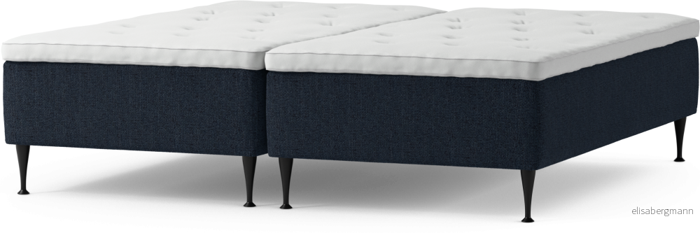 Delux Dream Ramsäng, dubbelsäng med bäddmadrass och sängben 82Ggf
