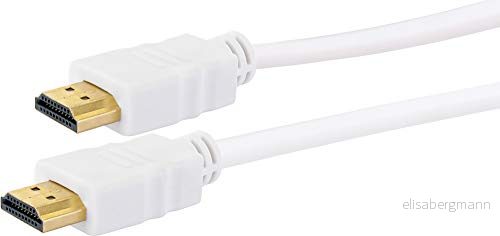 Schwaiger HDM30 532 höghastighetskabel (HDMI, ethernet, 3 m) vit 4004005204520