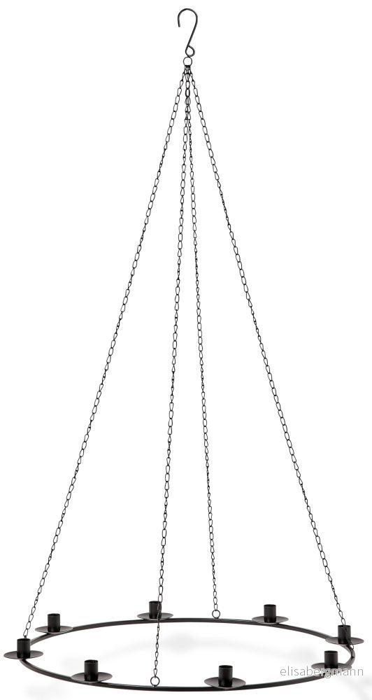 Alma Ljuskrona, Ø 64 cm, till rustikljus 9hINJ Alma Ljuskrona, Ø 64 cm, till rustikljus 9hINJ