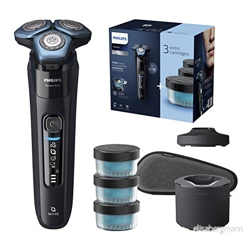 Philips Shaver Series 7000 Elektrisk rakapparat för vått och torrt bruk med SkinIQ (modell S7783/63) 8710103996897
