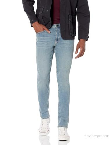 Amazon Essentials Herr Skinny Fit Stretch Jean, Ljusblå Vintage, 30 W x 32 L 194223568062