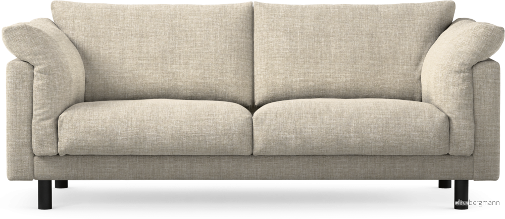 Cherrie 2,5-sits soffa, fast klädsel Z4SuR