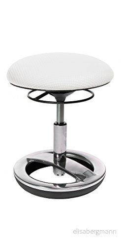 Topstar Barnstol Sitness Bobby Aluminium polerad vit 4014296366005