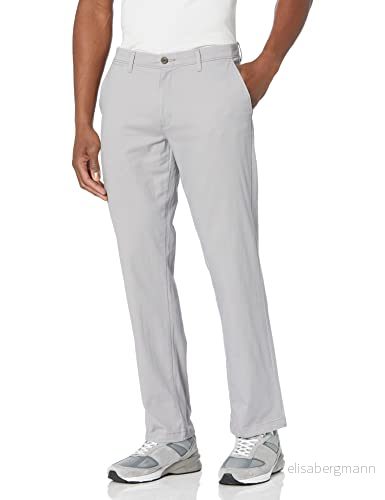 Amazon Essentials herr rak passform vardaglig stretch chinos byxa, ljusgrå, 33 B x 32 L 191770598276