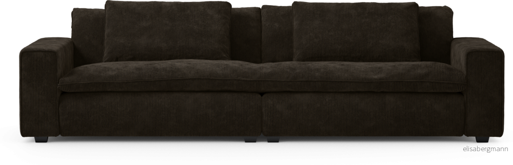 Bellora 4-sits soffa, hel dyna ZoLrf