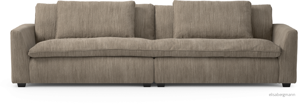 Bellora 4-sits soffa, hel dyna 6XLrD