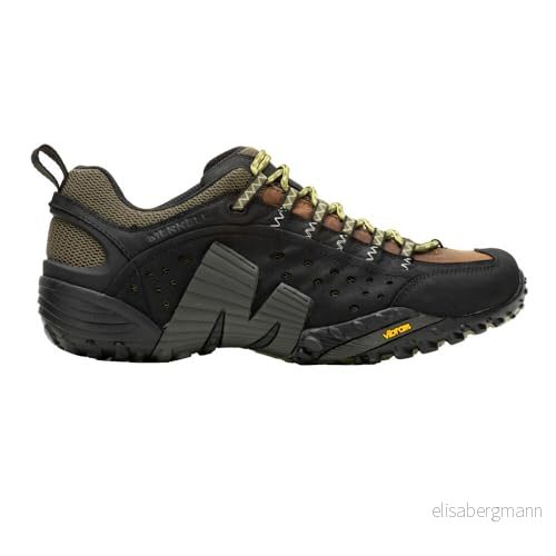 Merrell Intercept promenadsko för män, Svart nötskal, 49 EU 195019817982