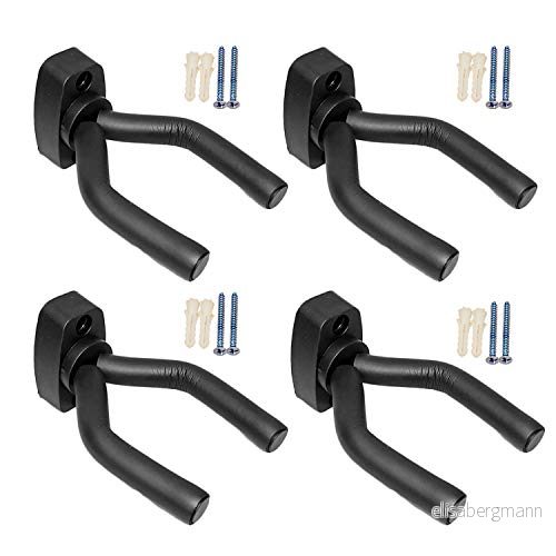4 pack vertikala och horisontella pistolställ väggmonterat pistolförvaring displayhängare krok hållare för gevär, hagelgevär, luftmjuk, pistol basebollträ 681413757127