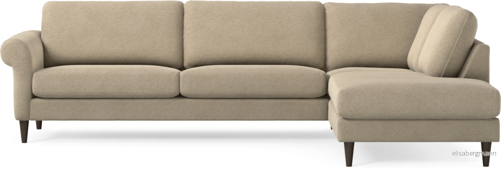 Bridge 3-sits soffa med divan höger 48Hee