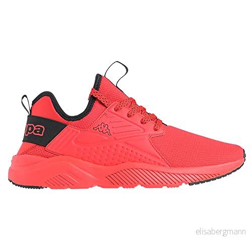 Kappa Herr San Puerto Man Sneakers Bass, Röd svart, 44 EU 8054087013462